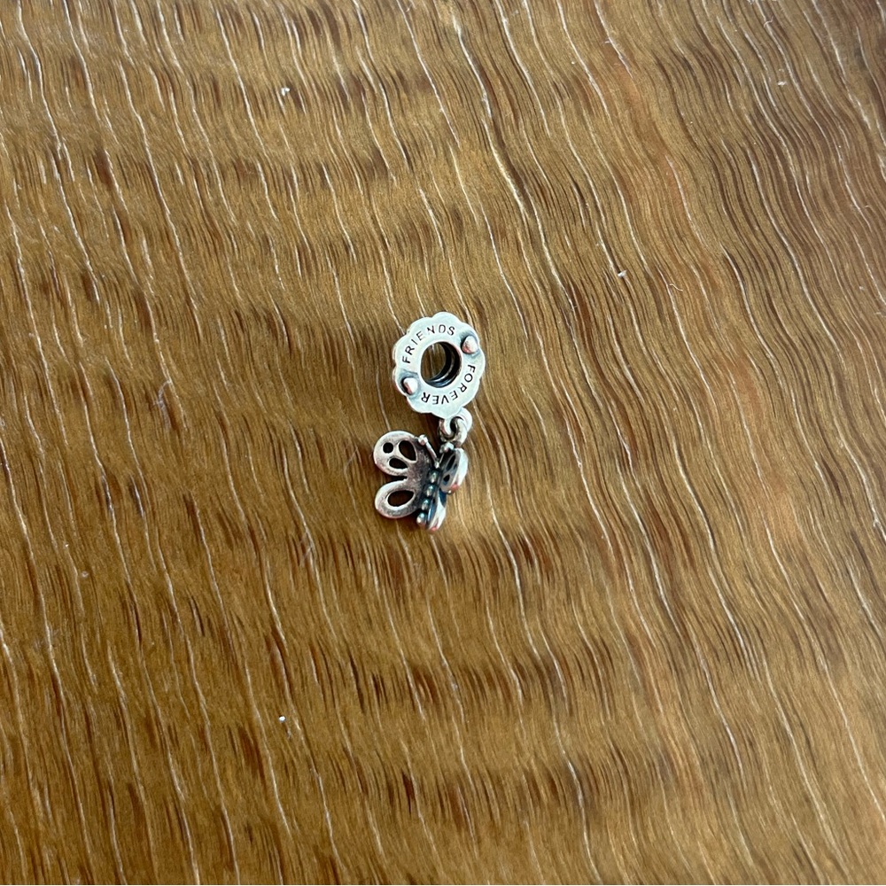 Butterfly friendship charm